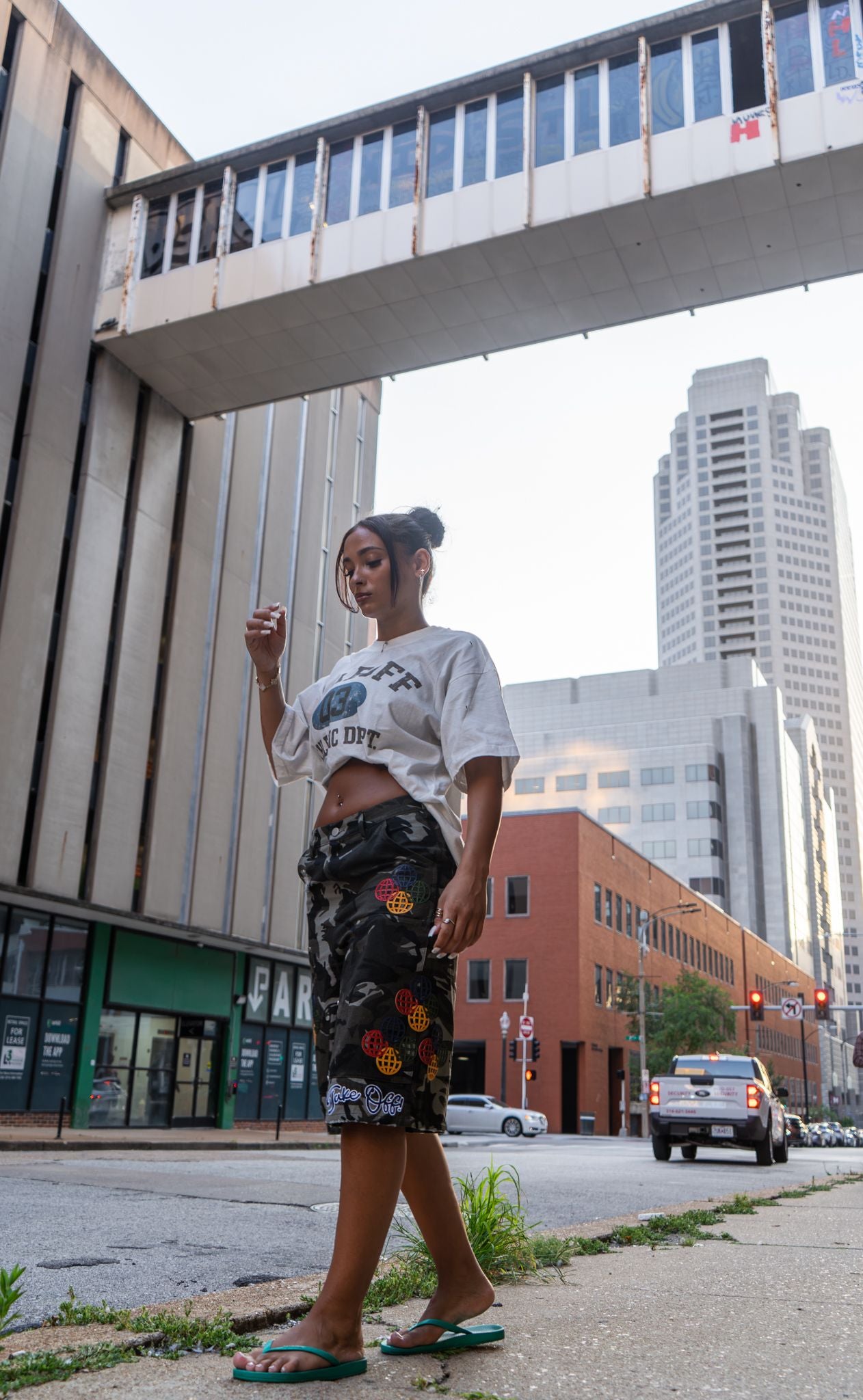 GLOBAL CAMO SHORTS